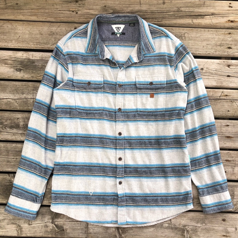 Vissla Long Sleeve Button Up